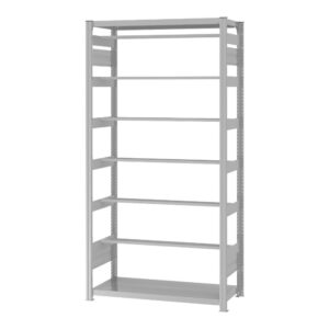 Pendelhefterregal Stecksystem, einseitig — ORION PLUS, RAL 7035, Elba-Leitz